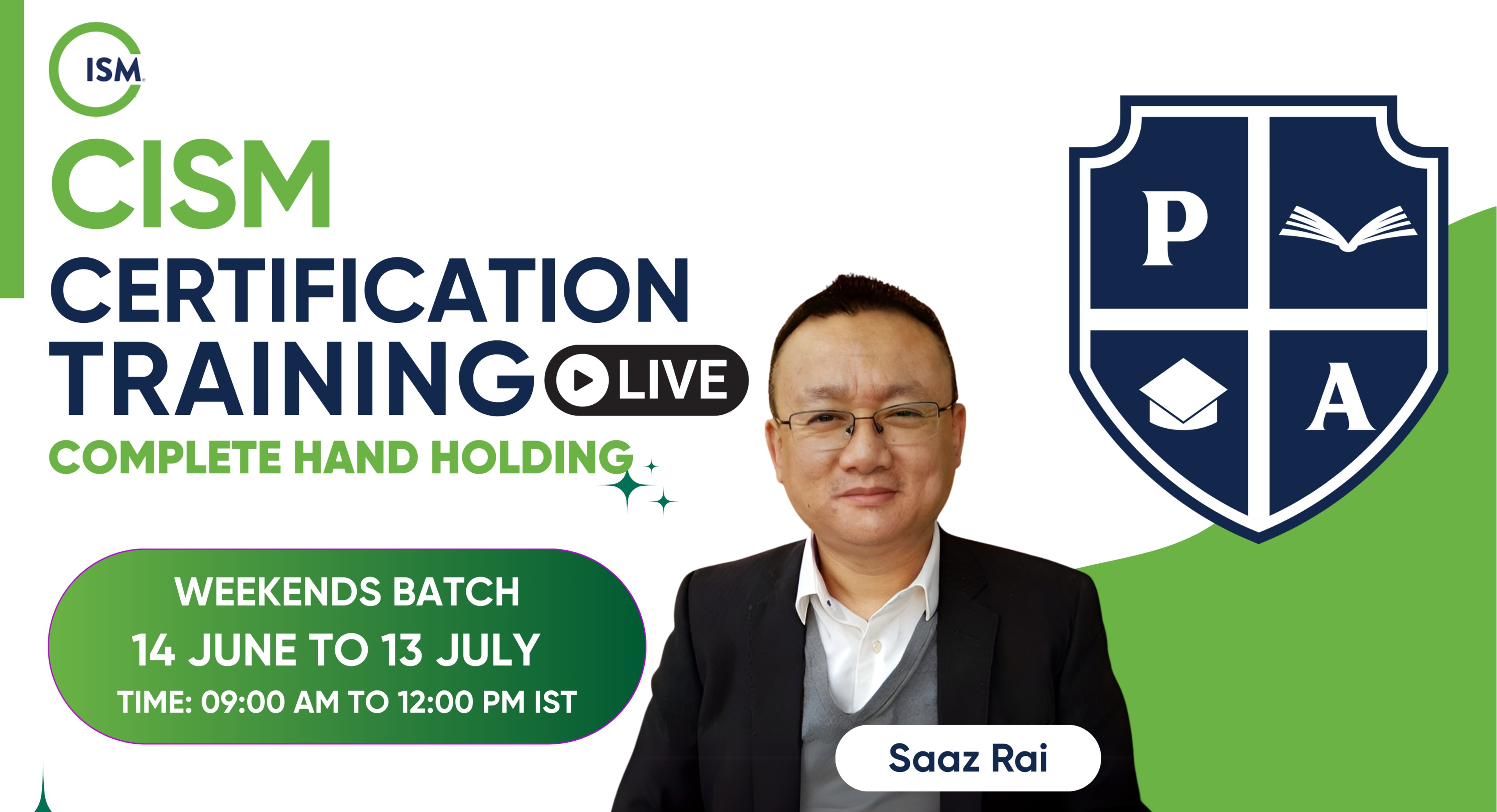 Certified Information Security Manager (CISM) Certification Training Copy